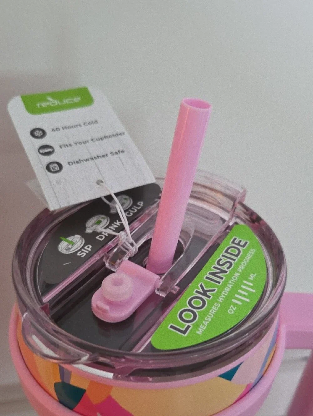 Reduce stylish pink